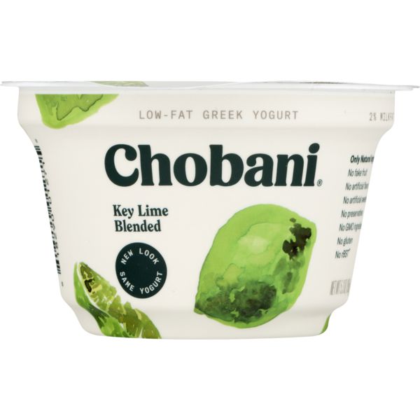 Chobani Low-Fat Greek Yogurt Key Lime Blended - Outerbanksgroceries ...