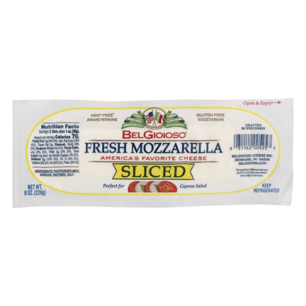 Belgioioso Fresh Mozzarella Cheese Sliced Outerbanksgroceries Get Go Grocer